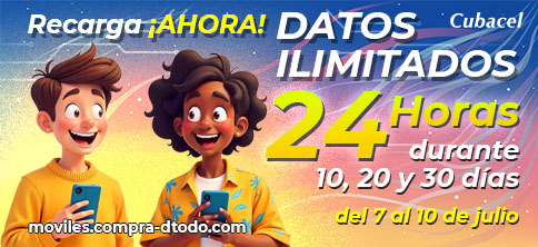 Disfruta de Internet Ilimitado las 24 horas del día.